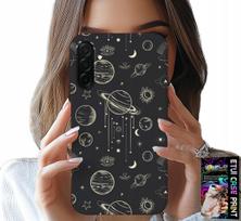 Etui Do Samsung Galaxy A26 5G - Kosmos Planety Gwiazdy Księżyc + Szkło