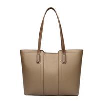 Large Capacity Women's Tote Bag - New Style Shoulder Bag for Work and Commute chaki
