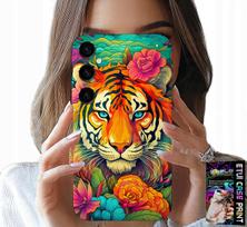 Samsung Galaxy A55 5G Tok - Állatmintás Tigris Tok
