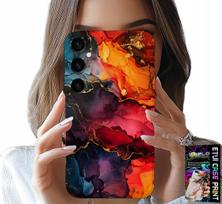 Samsung Galaxy A54 5G Tok - Kőmintás, Tok + Üveg