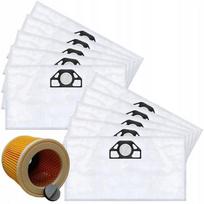 10X Worki Filtr Do Odkurzacza Karcher Wd3 Se4001 Wd2 Plus Wd3 P S V Mv3 Kwd