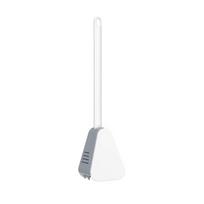 Silikoniniai šereliai tualeto šepetys Greitai džiūstantis laikiklis Vonios kambario tualeto valymo šepetys Lanksti silikoninė šepečio galvutė WC priedai toilet brush with holder balta
