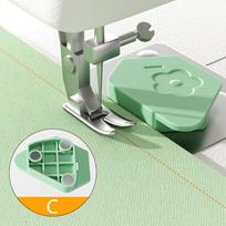 Siuvimo magnetinis siūlės kreiptuvas Neslystanti rankena Siuvimo mašinos kreiptuvo magnetai Siuvimo mašinos priedai Daugiafunkcionalus liniuotė Hemmer