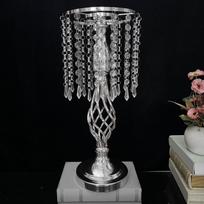 Kutas Žvakidė Kelių Lyderis Stalo Puošmena Vazos Stovas Vestuvių Vakarienės Dekoracijos Silver 45cm D gray