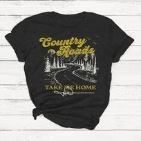 John Denver Country Road Take Me Home  Full Size S-5XL SS09 Unisex T-Shirt XXXL