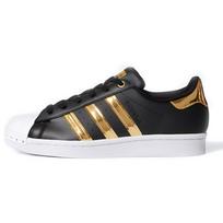 Adidas Originals Superstar Metal Toe 'Black Gold' Women's FV3329 40