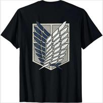 Attack on Titan Season 3 Scout Regiment Distress T-Shirt Anime  Tshirt  Graphic T Shirts  Harajuku Tops Tees XXXXL