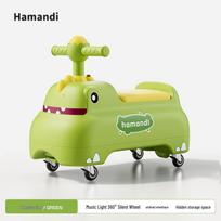 Dinosaur Ride-On Car for Toddlers Aged 1-3 – Four-Wheel Balance Scooter for Boys and Girls