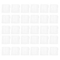 30 Sheets Plastic Carp Fishing Bait Stoppers Lightweight Bait Stoppers Boilie Stoppers  Boat Fishing kava