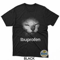 Ibuprofen Cat Meme T-Shirt L