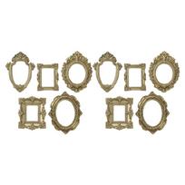 Small Retro Picture Frame,Ornate Picture Frame,Mini Photo Frame,Antique Wall Decors for Home Weddings Party Hotel