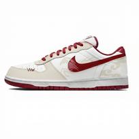 Nike Big Lemon Joy Low top Skateboard Shoes Men's White 355152-150(Team399-) 40