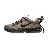 Nike Air Monarch 4 Synthetic Leather Abrasion Resistant Low top Casual Shoes Men's Brown 415445--103(Team109-) 41
