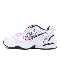 Nike Air Monarch 4 Cupid Rabbit Slip Resistant Abrasion Resistant Low top Chunky Sneakers Unisex Pink 415445-102(Team271-) 35.5