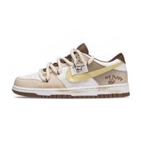 Nike Dunk Amortizacija, Atsparūs dilimui žemi krepšinio/riedlenčių bateliai Unisex Rudi HV1794-211(Komanda152-) 38.5