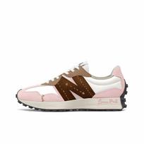 New Balance NB 327 Cushioning Abrasion Resistant Coverage Support Thermal Low top Running Shoes Unisex Pink MS327FE(Team856- ) 36 white