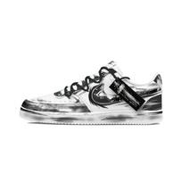 Nike Court Vision 1 Cherry Bomb, Divine Bondage Low top Skateboard Shoes Unisex Black White DH2987-101(Team859-) 44