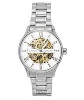 Invicta Objet D Art Stainless Steel Silver Skeleton Dial Automatic 69117 Men's Watch sidabras
