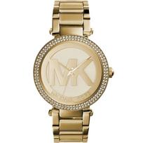 Michael Kors MK5784 Parker Auksinio ciferblato moteriškas laikrodis 39mm auksas