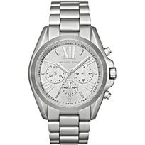 Michael Kors MK5535 Bradshaw Chronograph Unisex Laikrodis 38mm sidabras