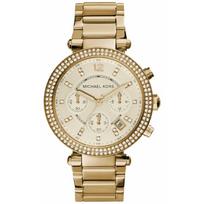Michael Kors MK5354 Parker auksinio tono moteriškas laikrodis 39mm auksas