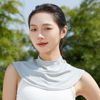Shoulder Protection Summer Neck Protection Bib Sunscreen Shawl Sunscreen Scarf Korean Style Scarves pilka