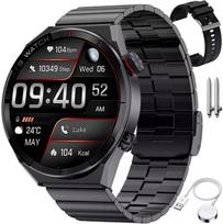 Smartwatch Męski Zegarek 3D Wodoodporny Połączenia Polskie Menu Sport Puls