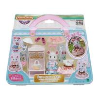 Sylvanian Families Town Fashion Coordination Set - Sweet Ribbon Collection- TVS-12 ST Mark Certified 3 Years Up Toy Dollhouse EPOCH