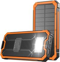 Powerbank Solarny Pancerny 20000Mah 2Xusb Latarka