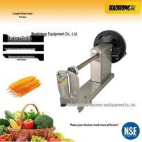 Commercial Spiral Potato Chip Maker - Stainless Steel Manual Tornado Machine