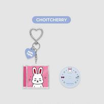 MINITEEN MINI CD KEYRING SEVENTEEN GOODS, Official, Original, Authentic, KPOP CHOITCHERRY