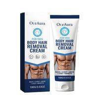OCEAURA Gentle Smooth Hair Removal Cream for Body, Mild & Moisturizing, Silky Skin, 200ml 100g