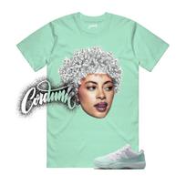 11 Igloo White Mint Green T Shirt Match ICEY M
