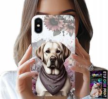 Etui Do Iphone Xs Max - Piesek Pieski Husky Psie Wzory + Szkło
