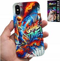 Etui Do Iphone Xs Max - Koszykówka Nba Game Time, Case + Szkło