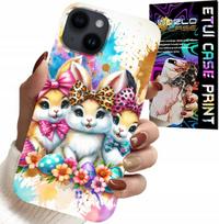 Etui Do Iphone 15 Plus - Króliczki, Świąteczne, Królik, Wielkanoc