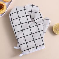 Heat-resistant Gloves for The Kitchen, Microwave Oven, Oven, Suitable for High-temperature Baking and Heat Insulation.