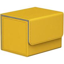 Collection Box PU Game MTG Trading Card Holder Collectible Game Organizer Card Deck Case Storage Gift Box Container Children geltona