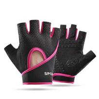 Female sports half finger equipment training wear-resistant dumbbells non-slip breathable M