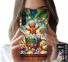 Etui Do Samsung Galaxy A70 - Piernik Pierniki Świąteczne Wzory +Szkło