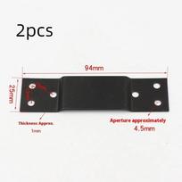 2PCS/Pack  Stainless Steel Hanging Code Ceramic Tile Display Buckle U-shape Corner Brackets Joint Fastener Screens Wall Support