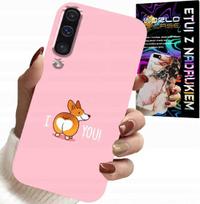 Etui Do Samsung Galaxy A70 - Śmieszne Wzory I Love You Piesek Obudowa