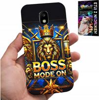 Etui Do Samsung Galaxy J5 2017 - Boss Lew Z Koroną Na Tarczy Case + Folia