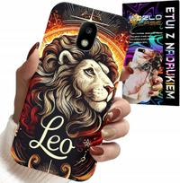 Etui Do Samsung Galaxy J5 2017 - Lew, Znak Zodiaku Astronomia, Case + Szkło