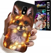 Etui Do Samsung Galaxy J5 2017 - Słodki Lisek Zwierzęta Leśne Case +Szkło