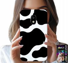 Etui Do Samsung Galaxy J5 2017 - Czarno - Białe Łaty Krowa, Modne Wzory