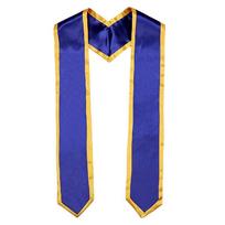 Gift Graduation Uniform Academic Dress Adult Graduation Robes Black Sashes Honor Stole Graduation Stole Sash mėlyna