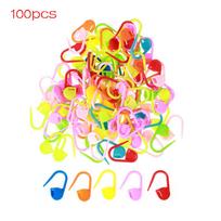100/120PCS Hot New Locking Stitch Tools Craft  Crochet Hook kits Needle Clip Knitting Accessories Sewing supplies