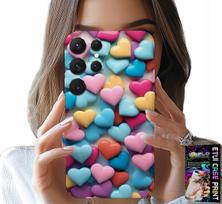 Etui Do Samsung Galaxy S25 Ultra - Kolorowe Serca Możliwość Personalizacji