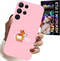 Etui Do Samsung Galaxy S25 Ultra - Śmieszne Wzory I Love You Piesek Obudowa
